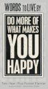 WORDS TO LIVE BY
