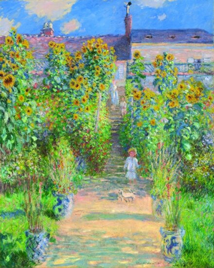The Artist's Garden at Vetheuil Notebook