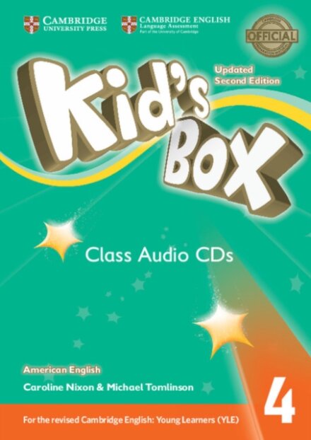 Kid's Box Level 4 Class Audio CDs (3) American English 2nd Edition