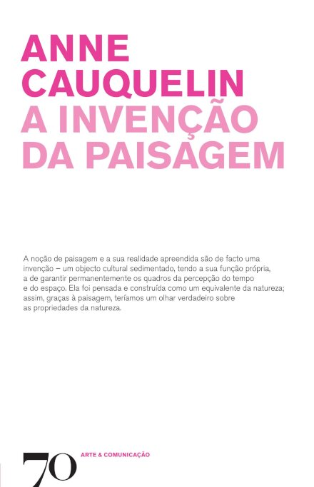 A Invenção da Paisagem
