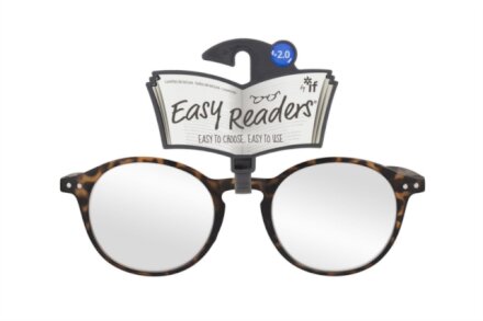 Easy Readers – Round Tortoiseshell +2.0