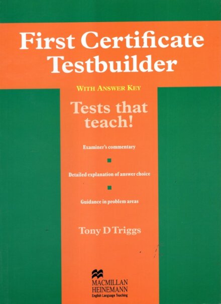 First Certificate Testbuilder/With Key