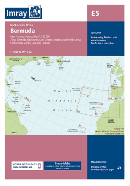 Imray Chart E5 : Bermuda : 5