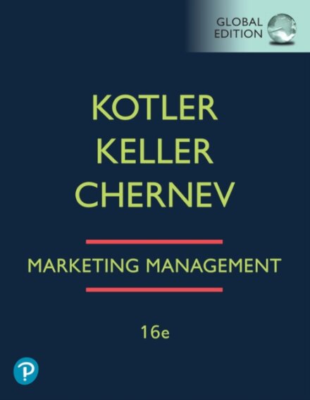 Marketing Management 16th Global Edition