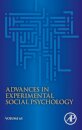 Advances in Experimental Social Psychology
