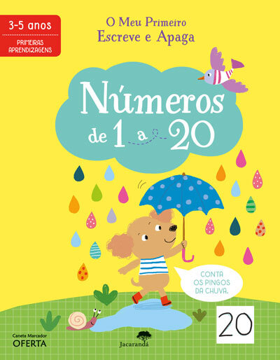 O Meu Primeiro Escreve E Apaga - Números 1 A 20