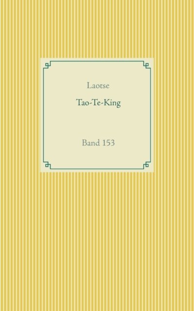 Tao Te King