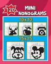 120 Mini Nonograms 10x10 and 15x15