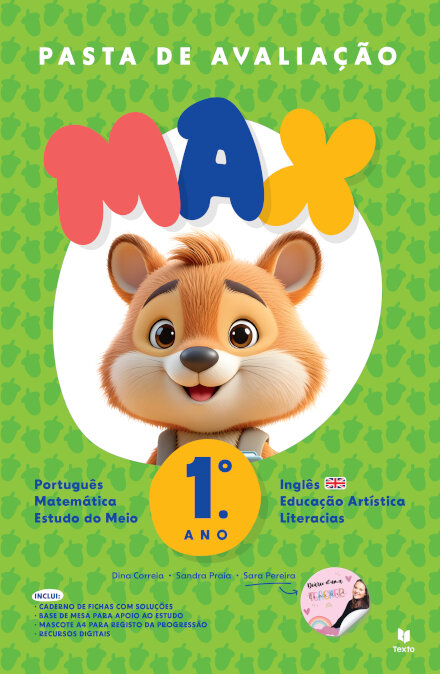 Max Fichas de Avaliação 1.º ano