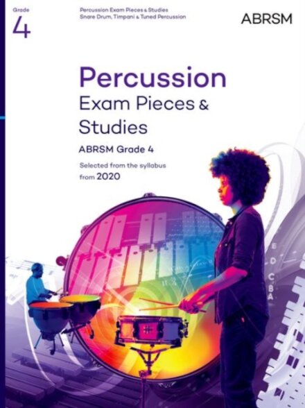 Percussion Exam Pieces & Studies, ABRSM Grade 4