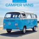 Camper Vans 2025 Square Wall Calendar
