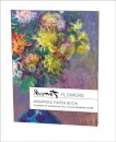 Flowers, Claude Monet Wrapping Paper Book