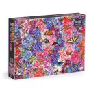 Troy Litten Butterflies In the Sweet Peas 1000 Piece Puzzle