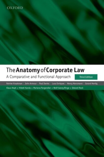 The Anatomy of Corporate Law A Comparative and Functional Approach
