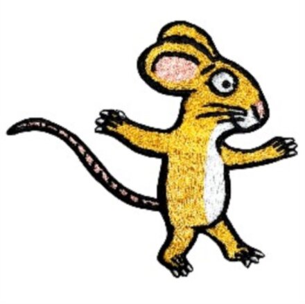 Mouse Character Sew On Patch