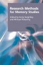 Research Methods for Memory Studies