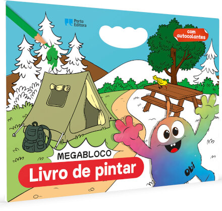 Megabloco: livro para pintar do Obi