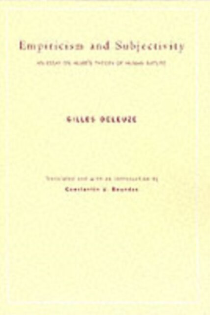 Empiricism and Subjectivity