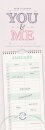 You & Me Planner Slim Calendar 2026