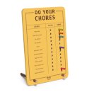 Knock Knock Do Your Chores Desktop Pegboard