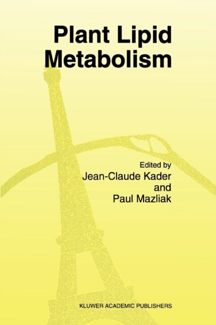 Plant Lipid Metabolism