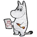 Moomintroll Drawing Sew On Patch