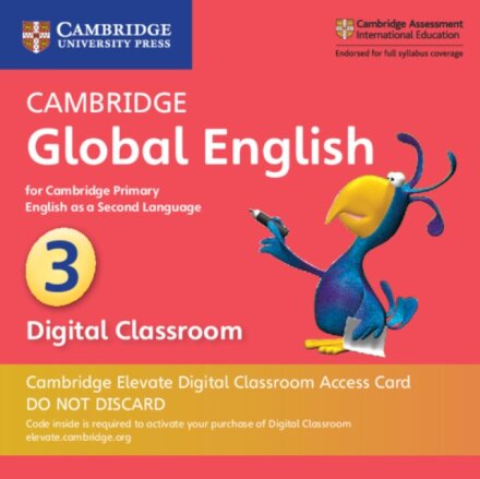 Cambridge Global English Stage 3 Cambridge Elevate Digital Classroom Access Card (1 Year)