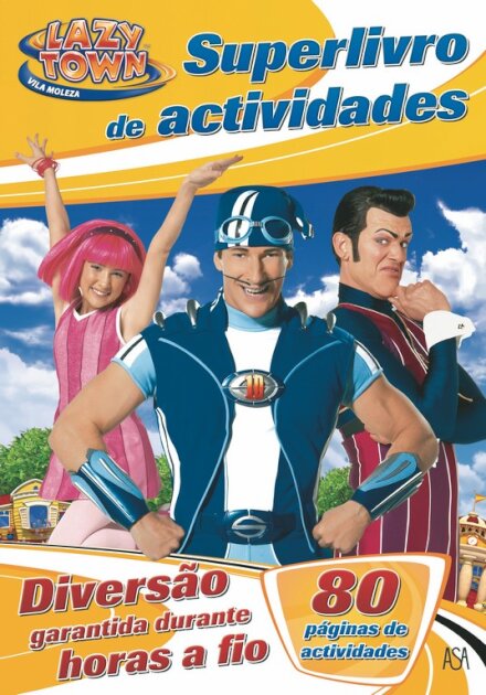 Lazy Town Superlivro De Actividades
