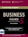Cambridge English Business 5 Higher Self-study Pack (Student's Book with Answers and Audio CD)