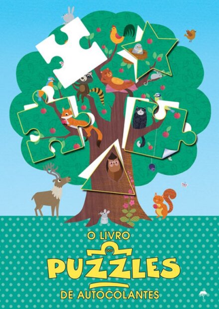 O Livro Dos Puzzles De Autocolantes