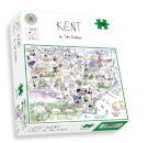 Map of Kent Jigsaw 1000 Piece Puzzle