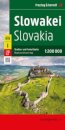 Slovakia Road and Leisure Map