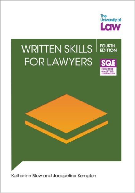 SQE2 - Written Skills for Lawyers 4e