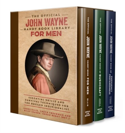 The Official John Wayne Handy Book Library for Men (Boxed Set)
