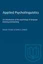 Applied Psycholinguistics