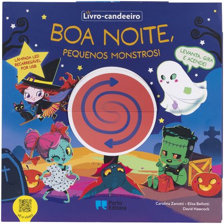 Boa noite, pequenos monstros! - Livro-candeeiro