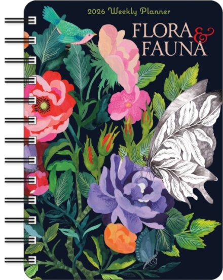 Flora & Fauna 2026 Weekly Planner Calendar
