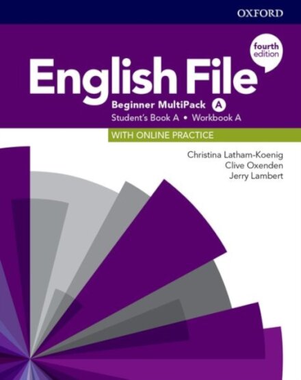 English File, 4th Edition Beginner Student's Book/Workbook Multi-Pack A