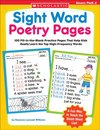 Sight Word Poetry Pages