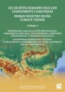 Human Societies Facing Climate Change: Volume 3