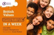 British Values: Getting it Right in a Week