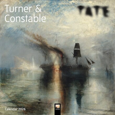 Tate: Turner & Constable Wall Calendar 2026 (Art Calendar)