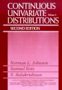 Continuous Univariate Distributions, Volume 2
