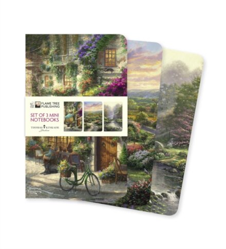 Thomas Kinkade Set of 3 Mini Notebooks