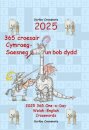 2025 365 croesair Cymraeg-Saesneg Un bob dydd
