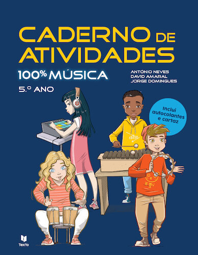 100% Música 5.º Caderno do Aluno 2025