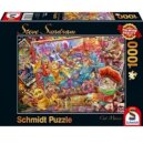 Cat Mania by Steve Sundram - 1000 Piece Schmidt Puzzle