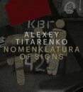 Alexey Titarenko: Nomenklatura of Signs