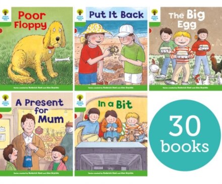 Oxford Reading Tree - Biff, Chip and Kipper Stories Level 2 First Sentences Class Pack of 30