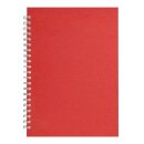 A4 Posh Black Display 25lvs Red Silk